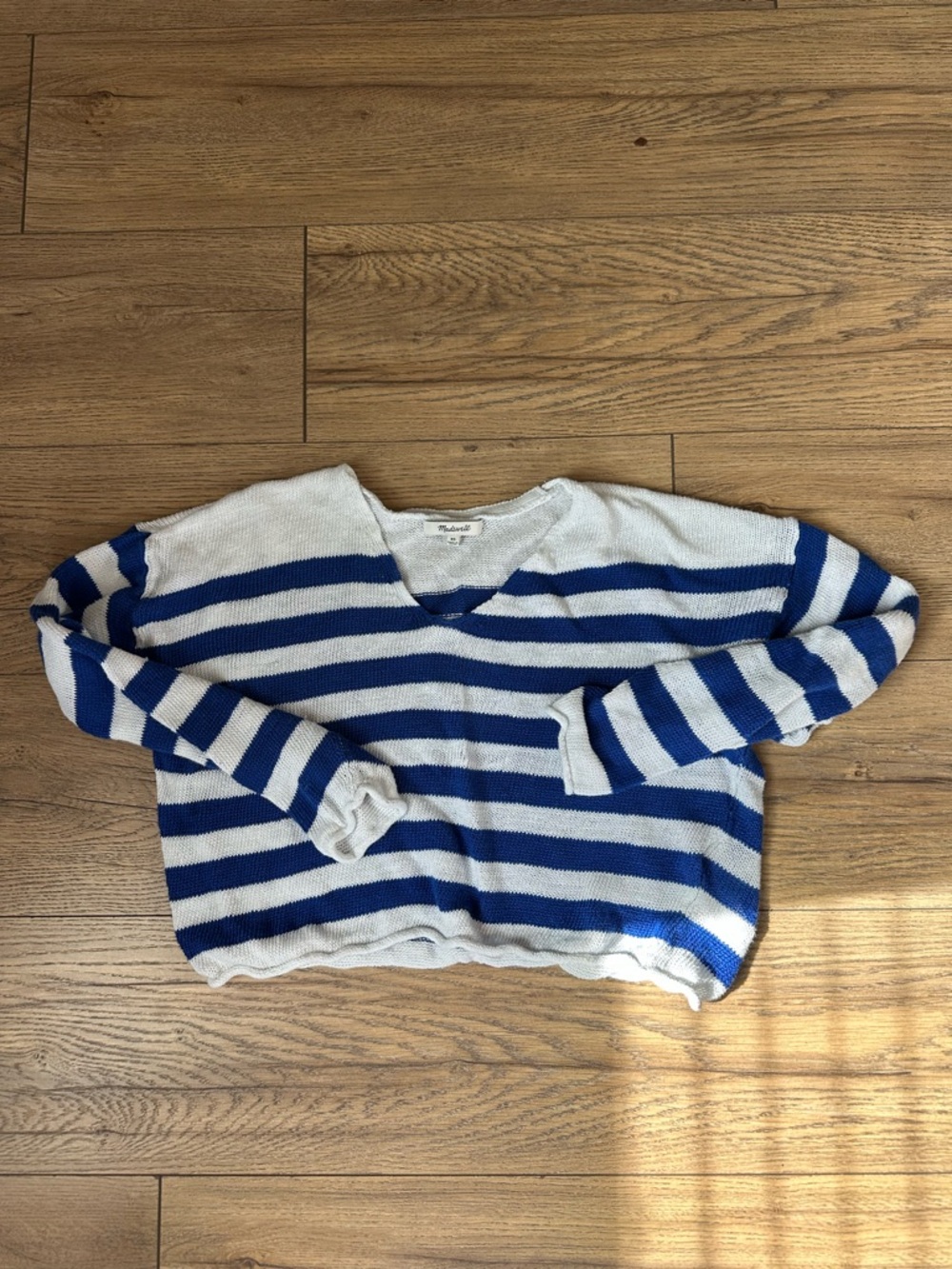 Madewell cropped sweater